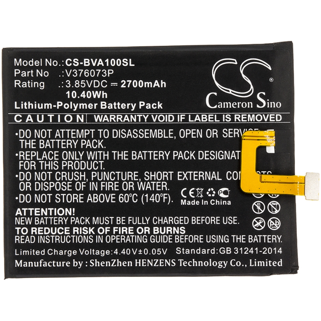 Batterie Sostituisce V376073P