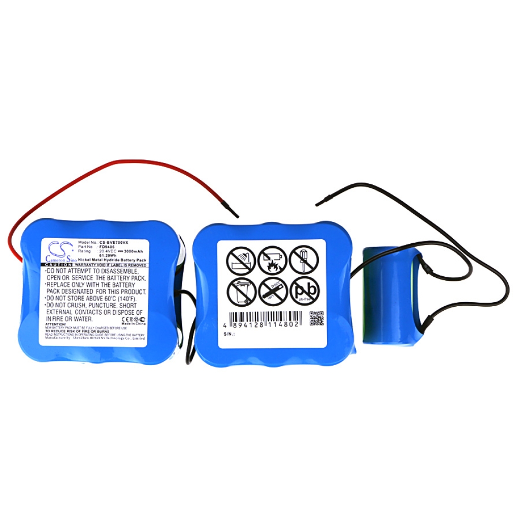 Batterie Sostituisce FD9406