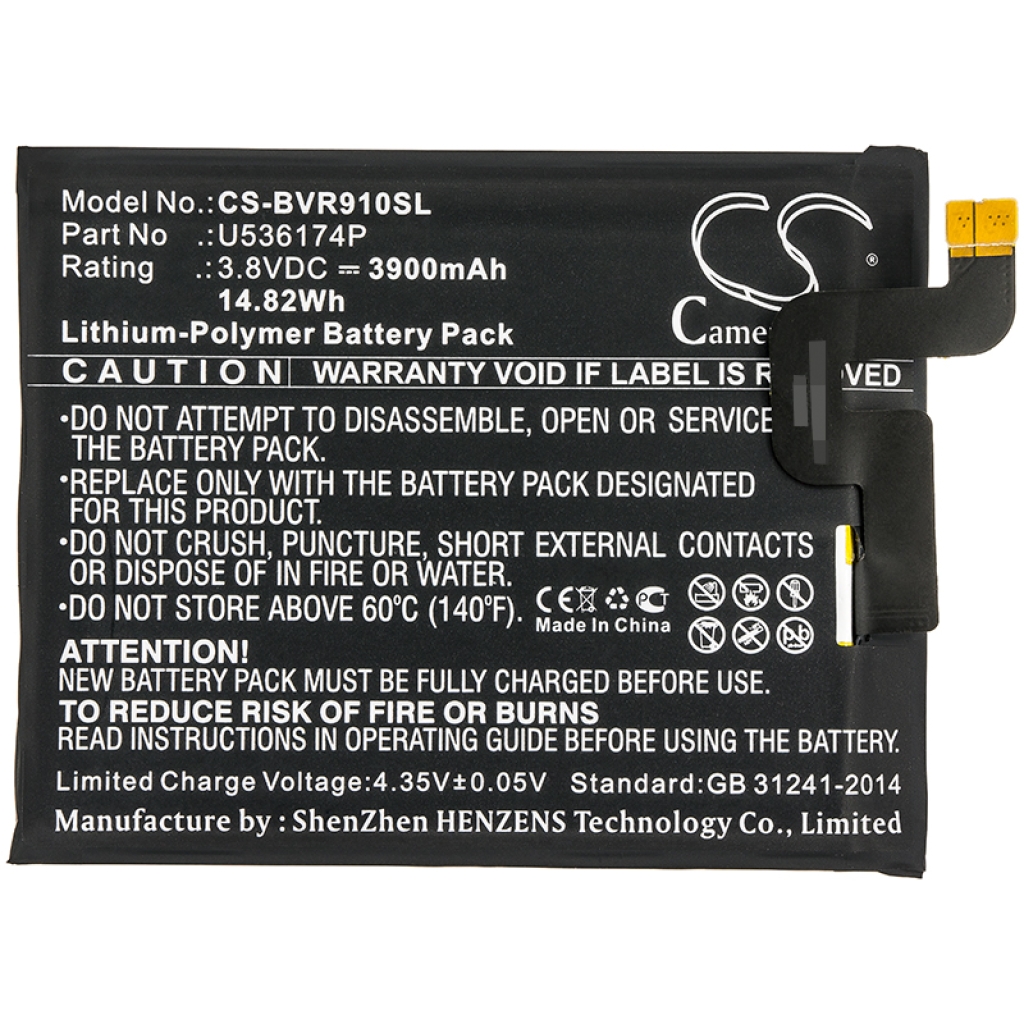 Battery Replaces U536174P