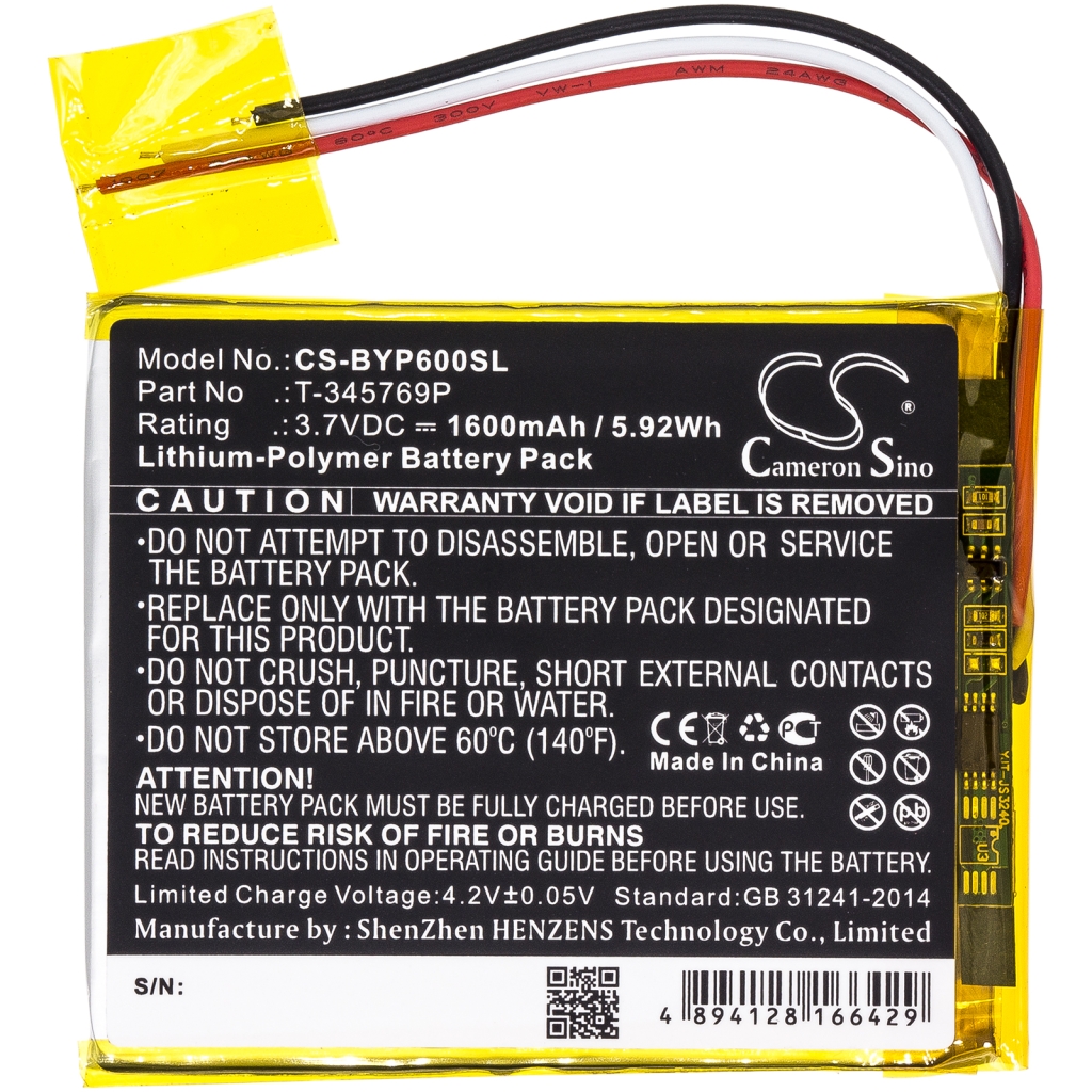 Sostituzione della batteria compatibile per Boyue T-345769P