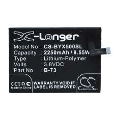 Compatible battery replacement for BBK B-73