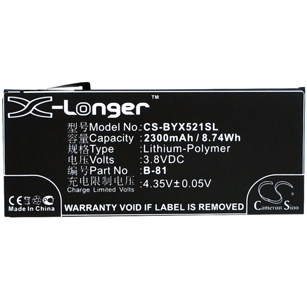 Mobile Phone Battery BBK CS-BYX521SL