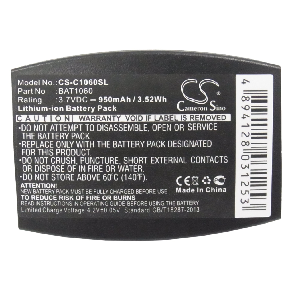 Batteria senza fili dell'auricolare 3M CS-C1060SL