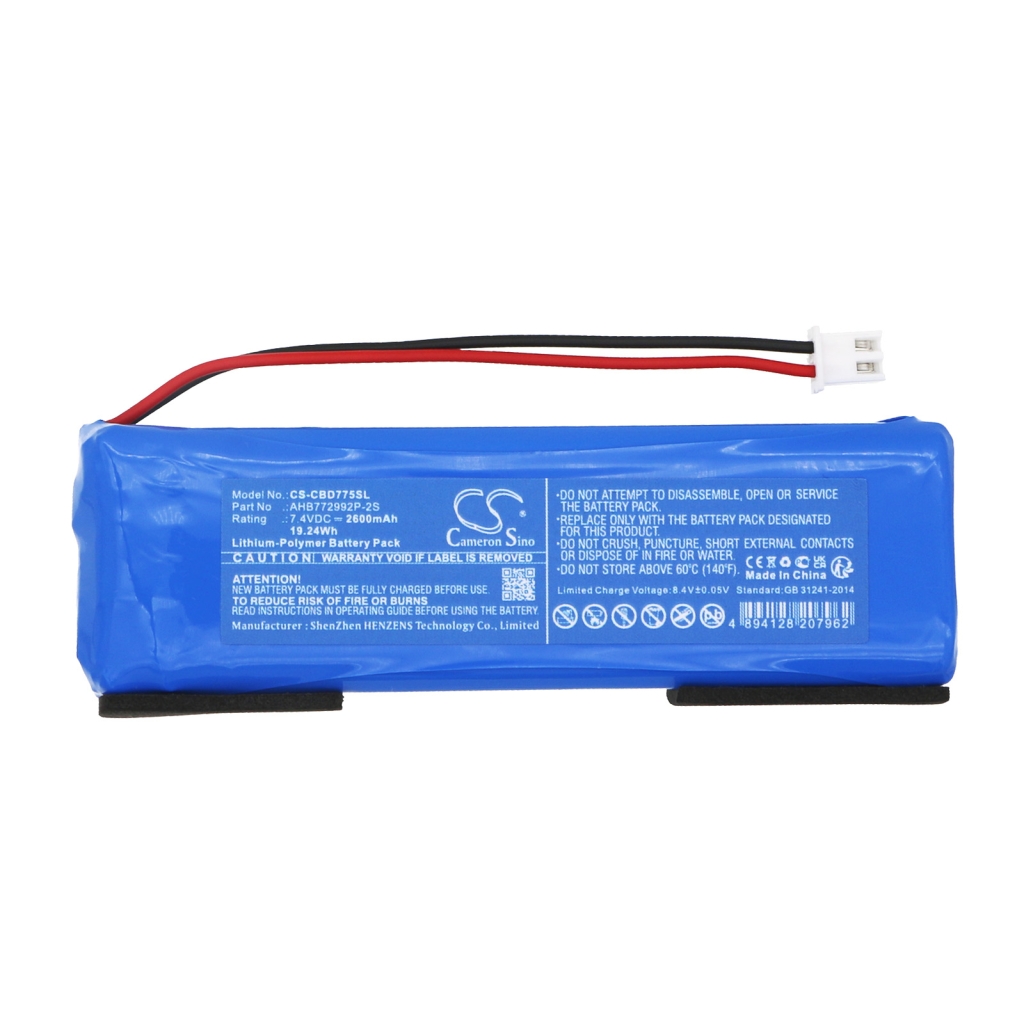 Batterie Batteria del lettore DVD CS-CBD775SL