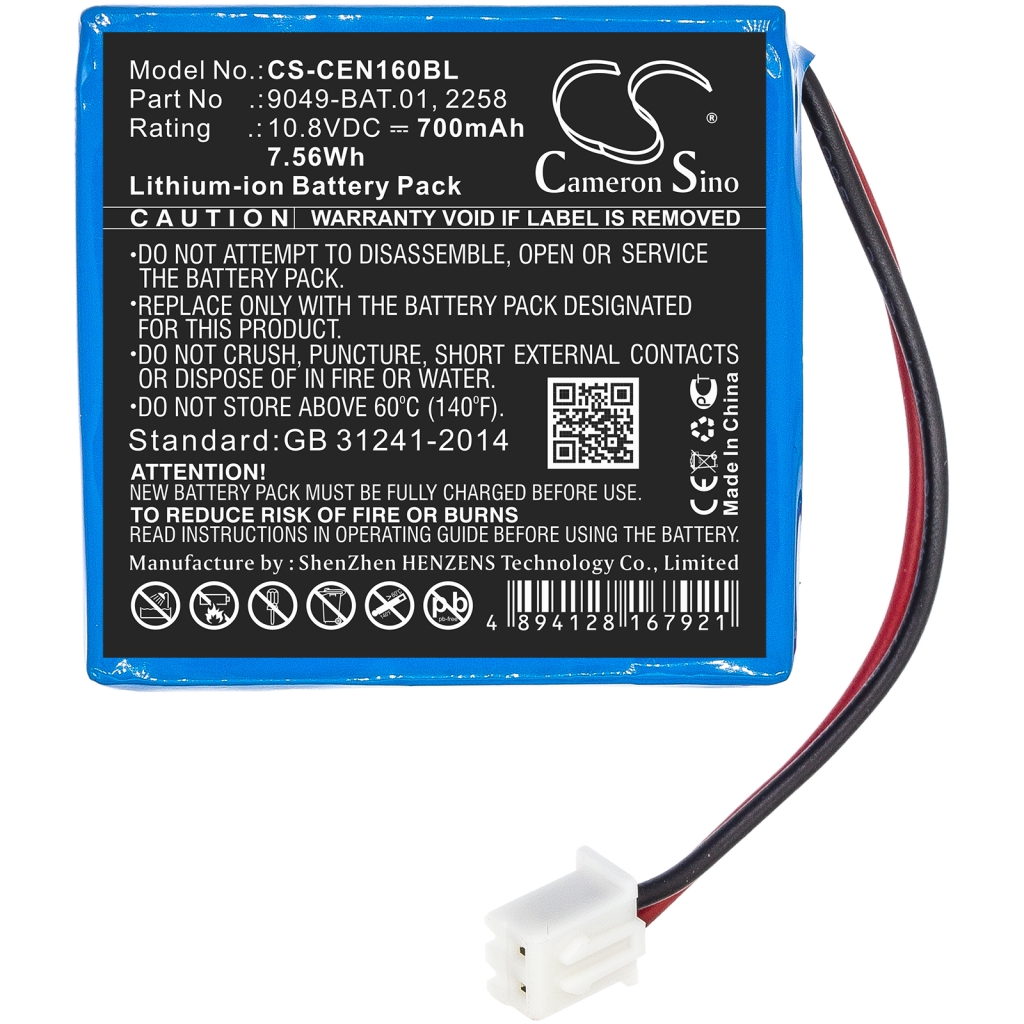 Terminale di pagamento Batteria Cce 112ER (CS-CEN160BL)