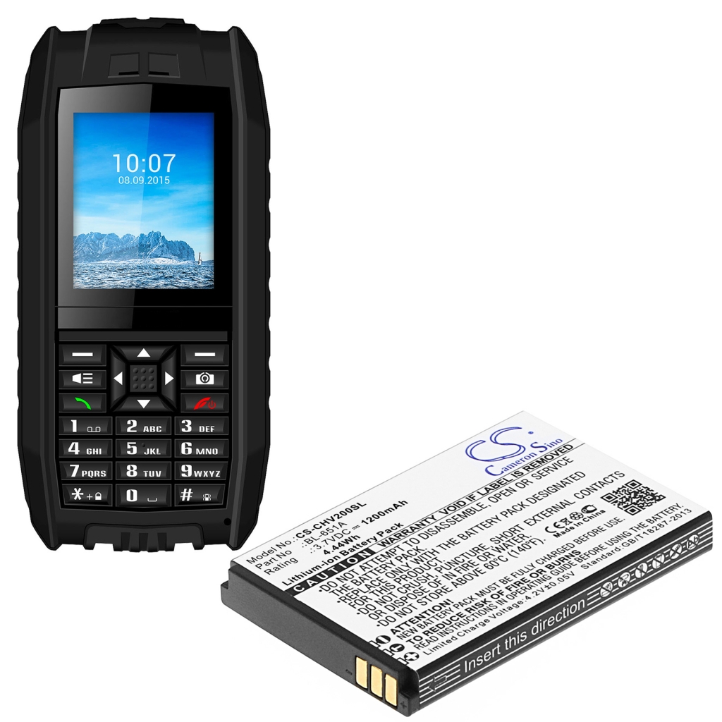 Batteria del telefono cellulare Crosscall Shark-V2 (CS-CHV200SL)