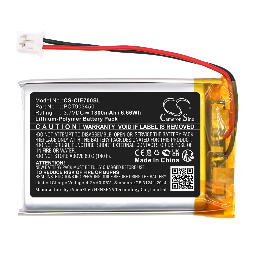 Batterie Sostituisce PCT903450