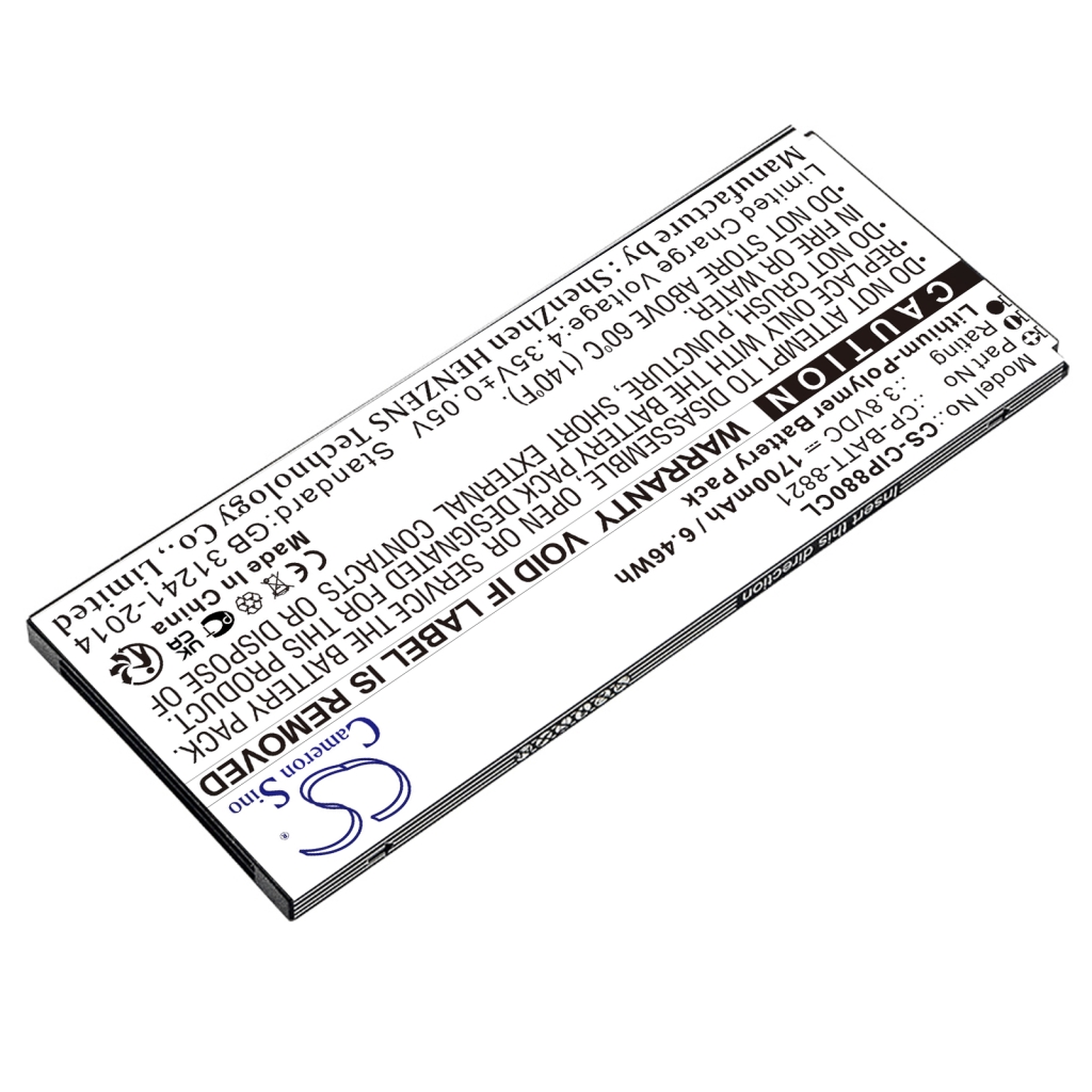 Batterie Sostituisce 74-102376-01