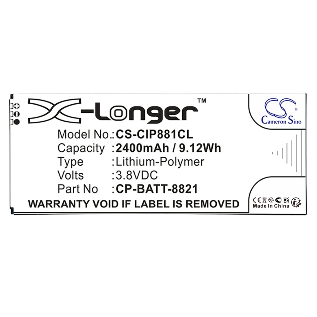 Batterie Sostituisce 74-102376-01