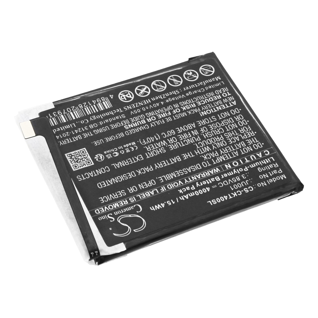 Batteria del telefono cellulare T-Mobile REVVL V 4G (CS-CKT400SL)