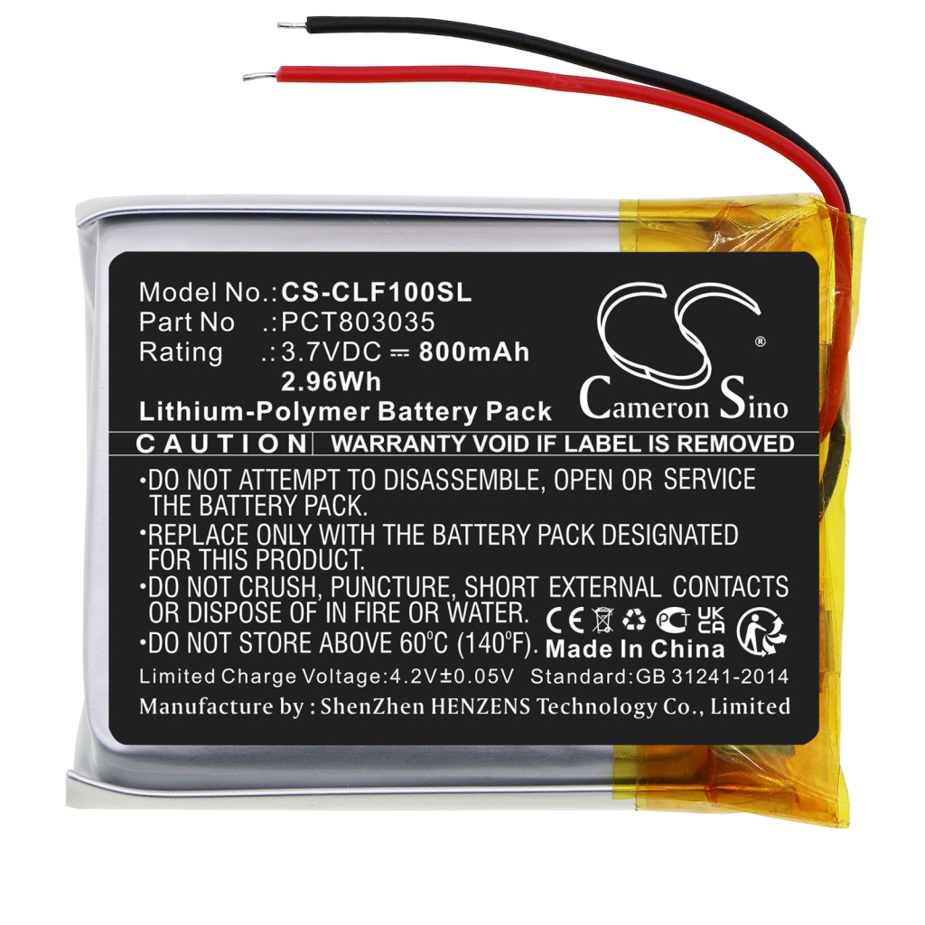 Batteria senza fili dell'auricolare Cleer CS-CLF100SL