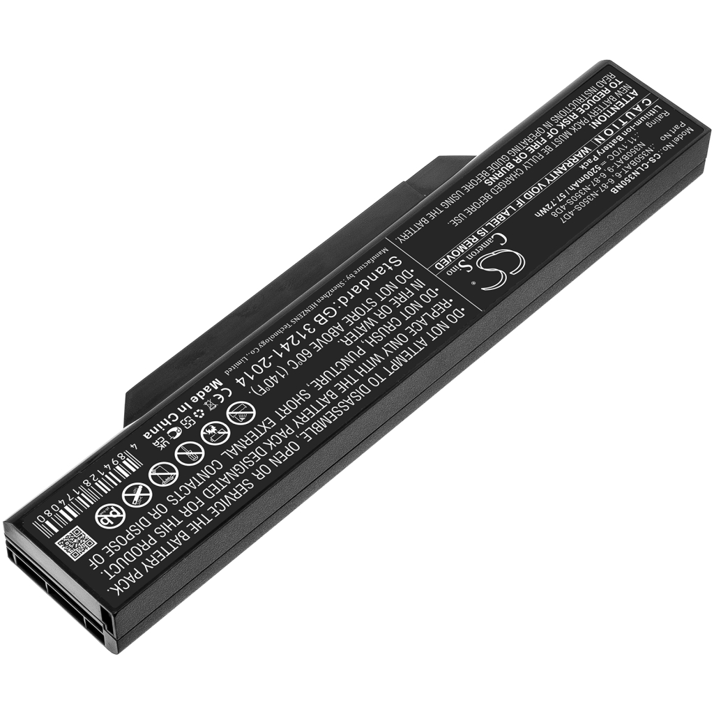 Batterie Sostituisce N350BAT-6