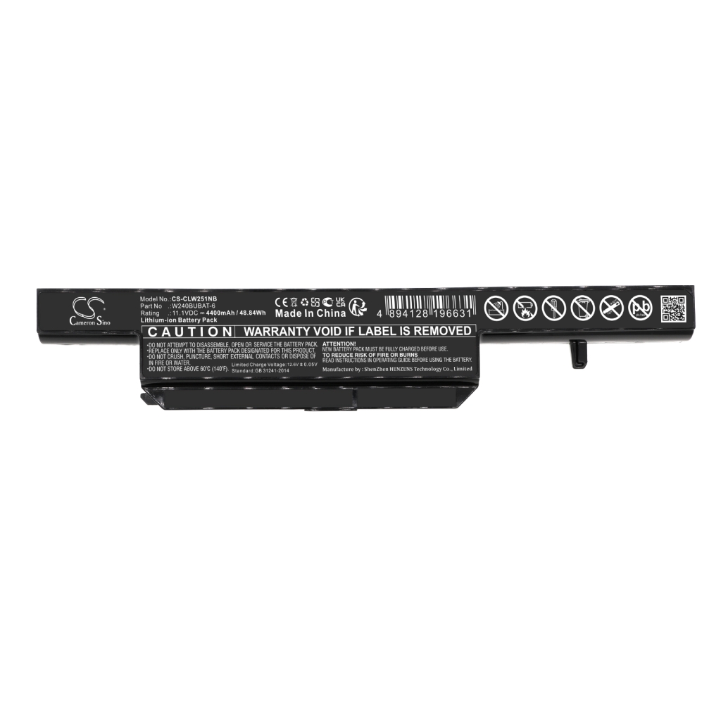 Batterie Sostituisce W240BAT-6