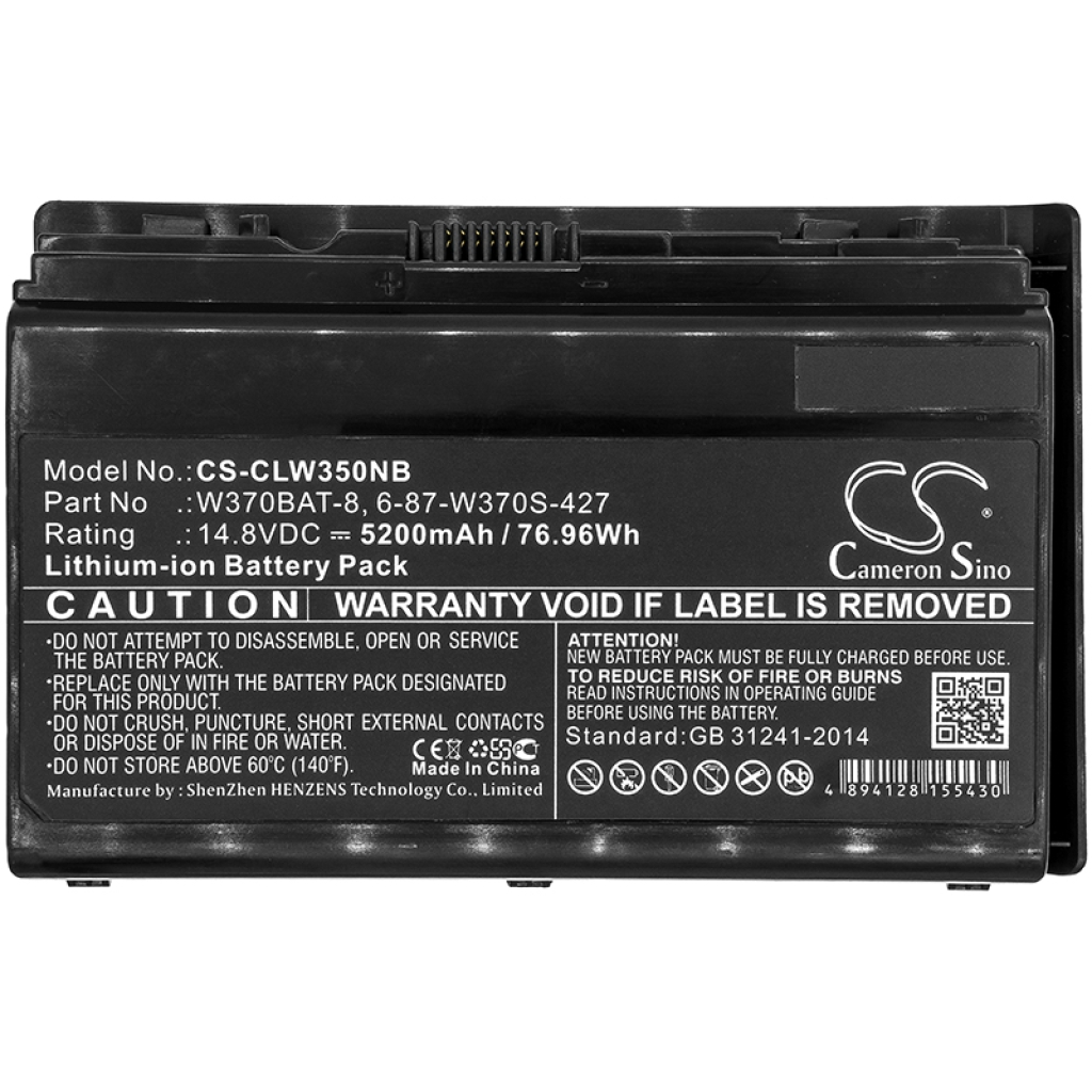 Batterie Sostituisce W370BAT-3