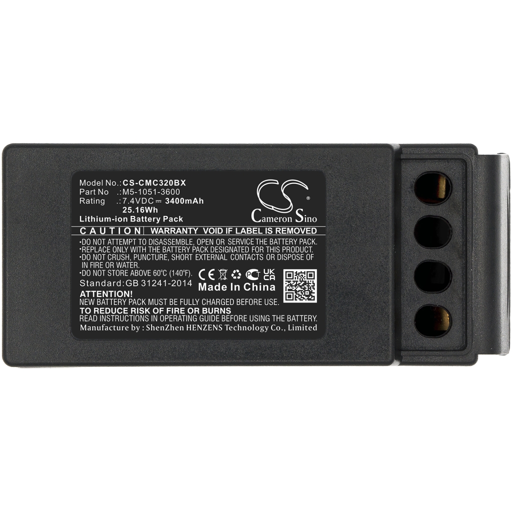 Battery Replaces M5-1051-3600