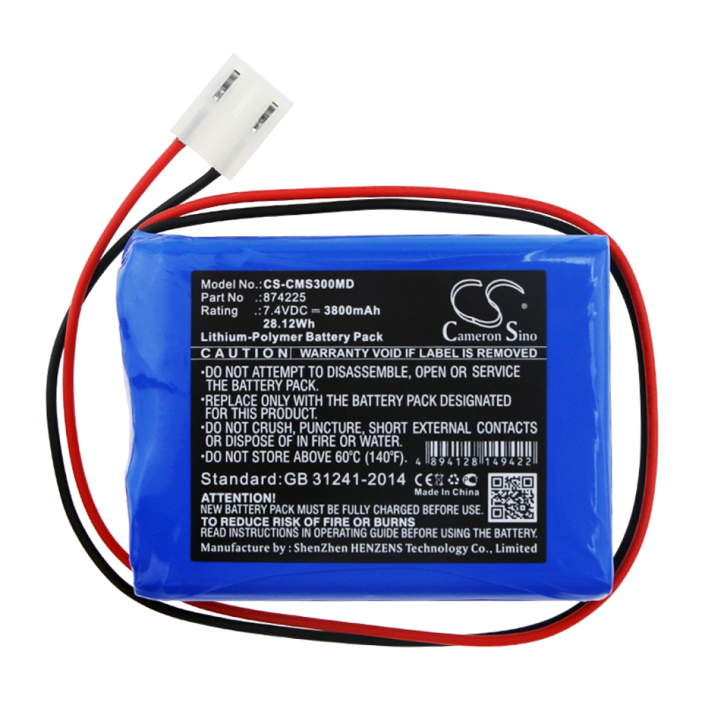 Sostituzione della batteria compatibile per Contec 874225