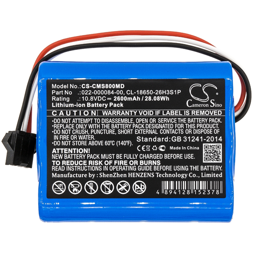 Batterie Sostituisce CL-18650-26H3S1P