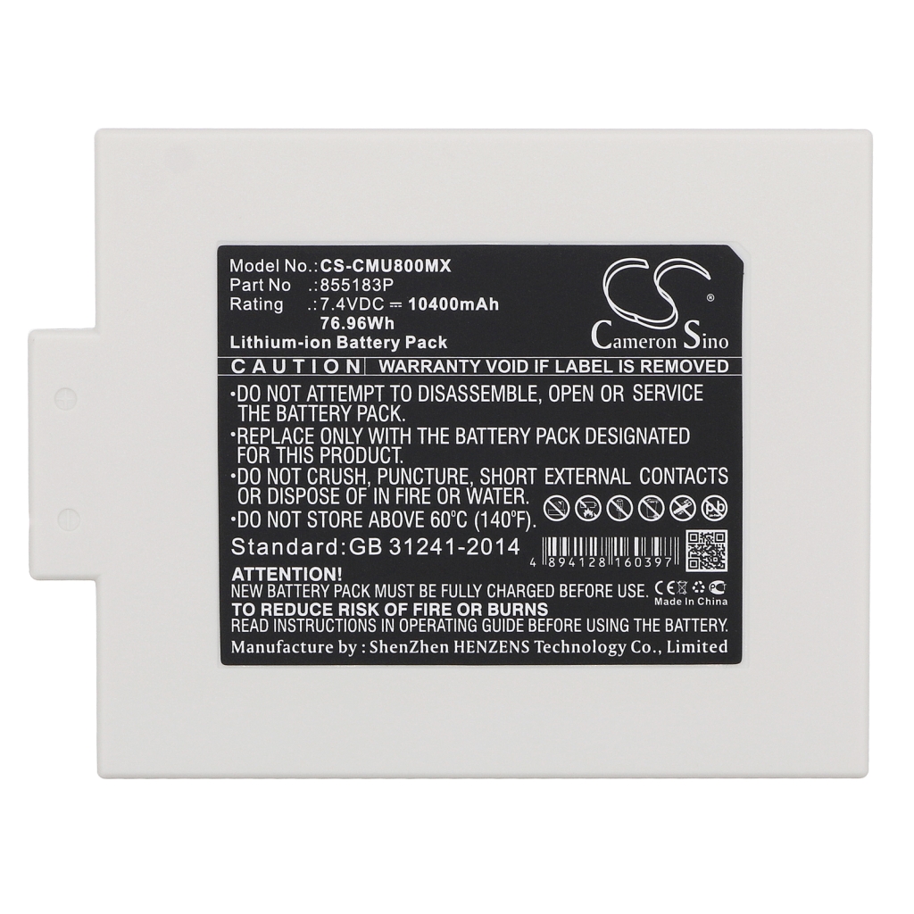 Sostituzione della batteria compatibile per Contec 855183P