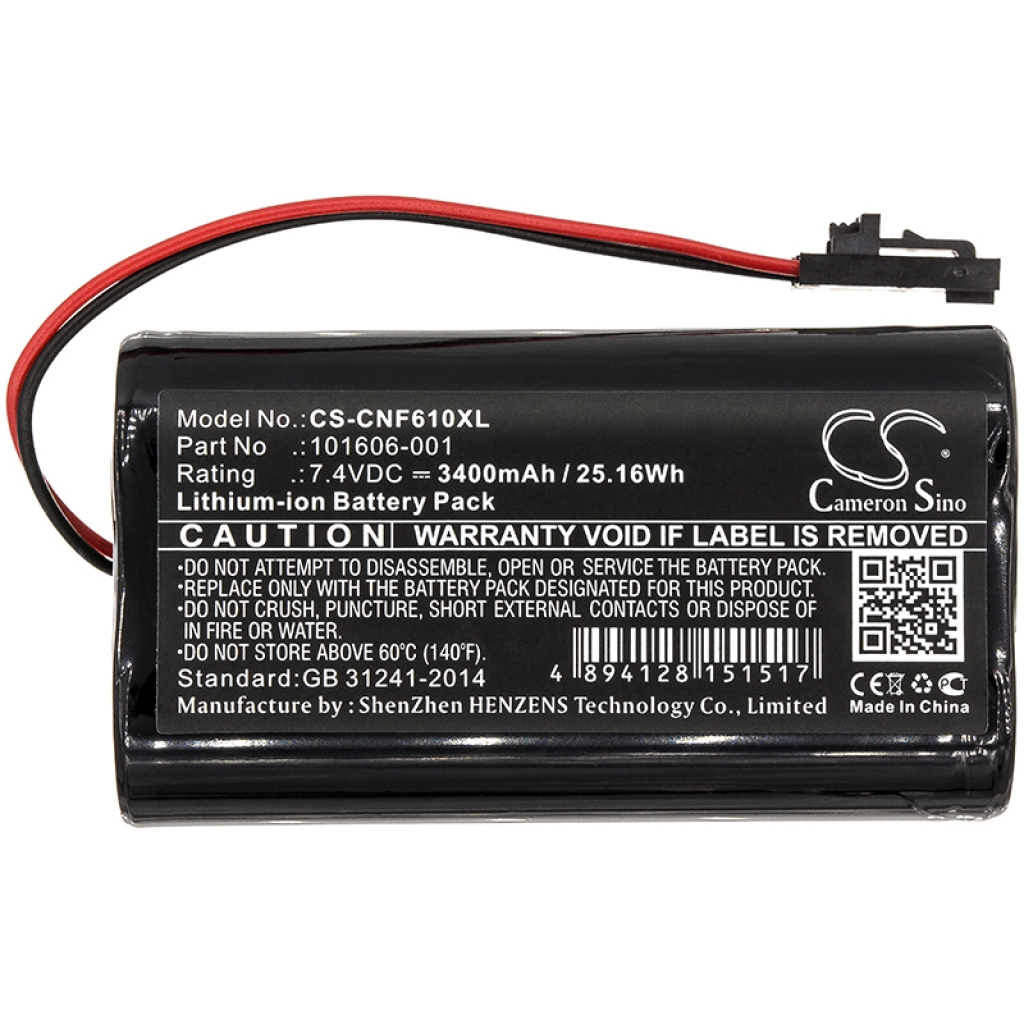 Batterie Sostituisce 101606-001