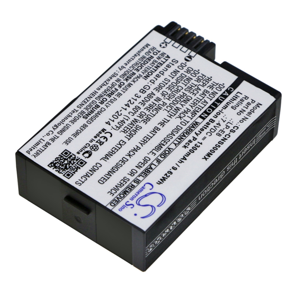 Batteria della fotocamera Canon CS-CNS500MX