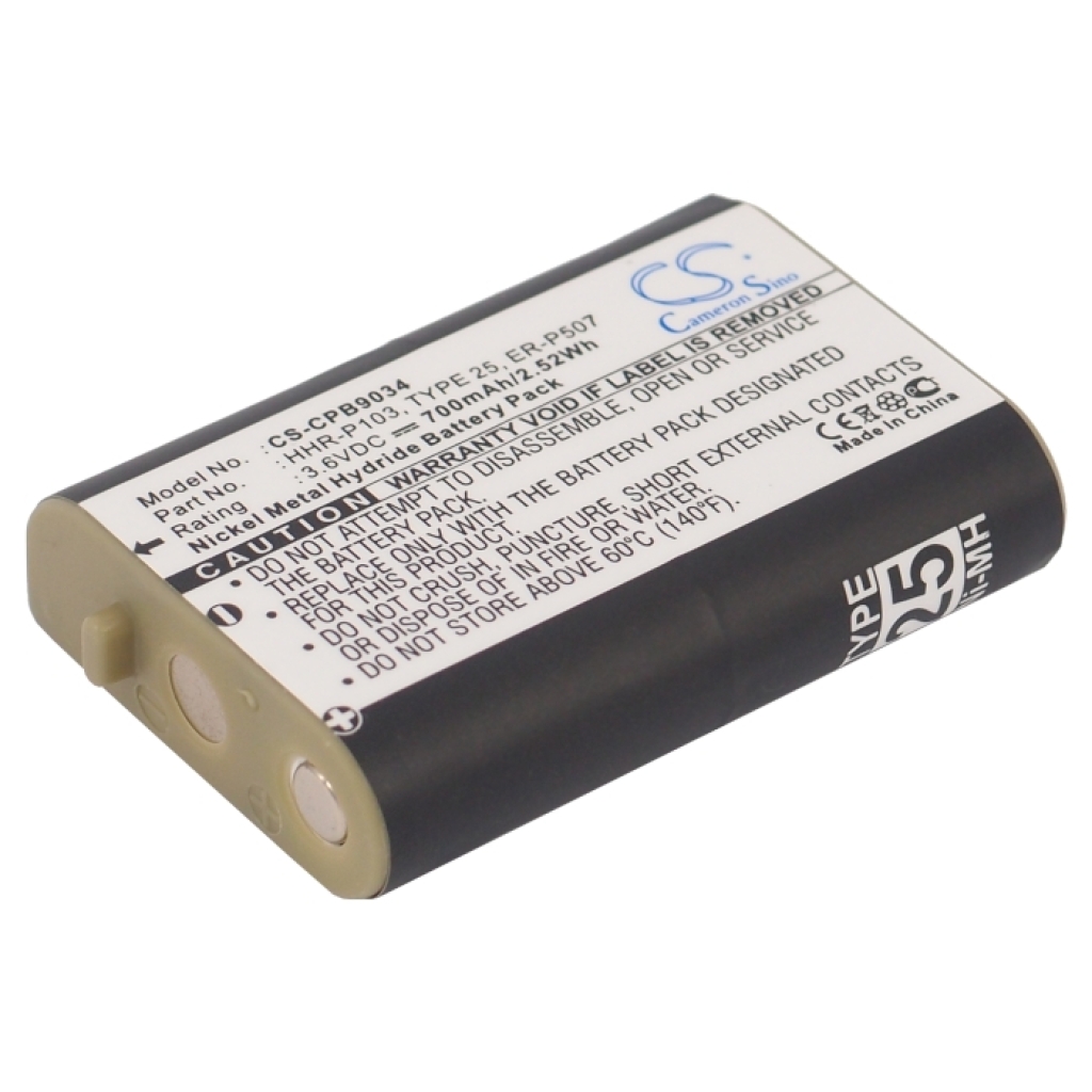 Batterie Sostituisce P103