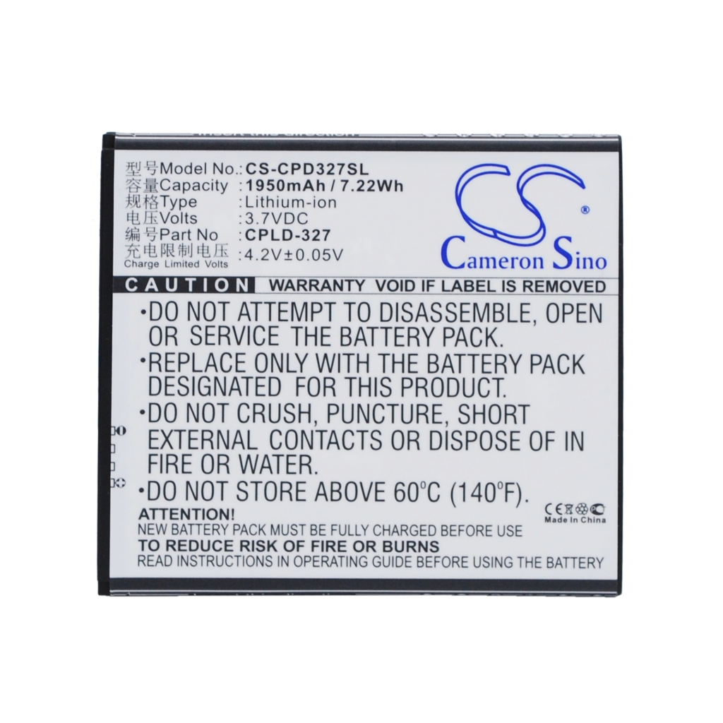 Battery Replaces CPLD-327