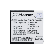 CS-CPD807SL<br />Batteries for   replaces battery CPLD-91