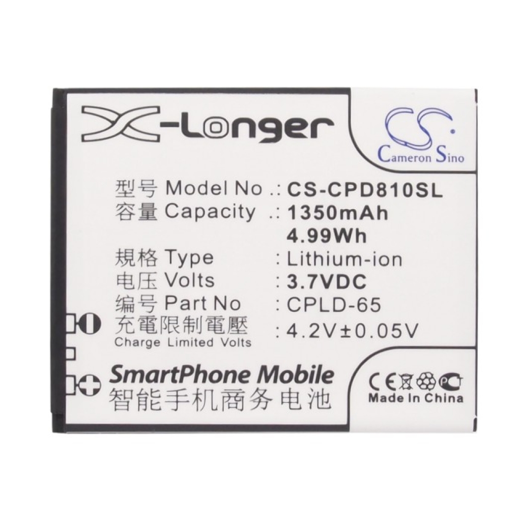 Batterie Sostituisce CPLD-65