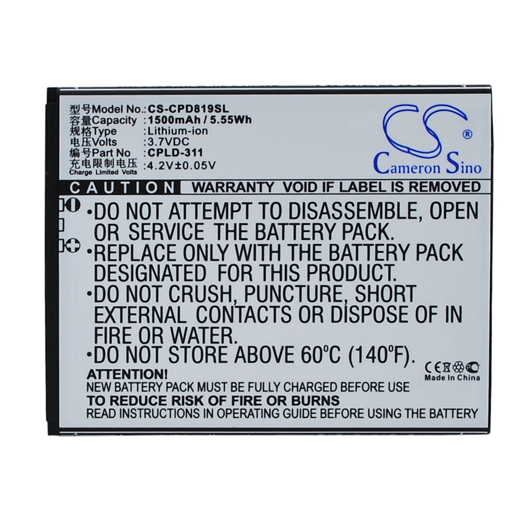 Battery Replaces CPLD-311