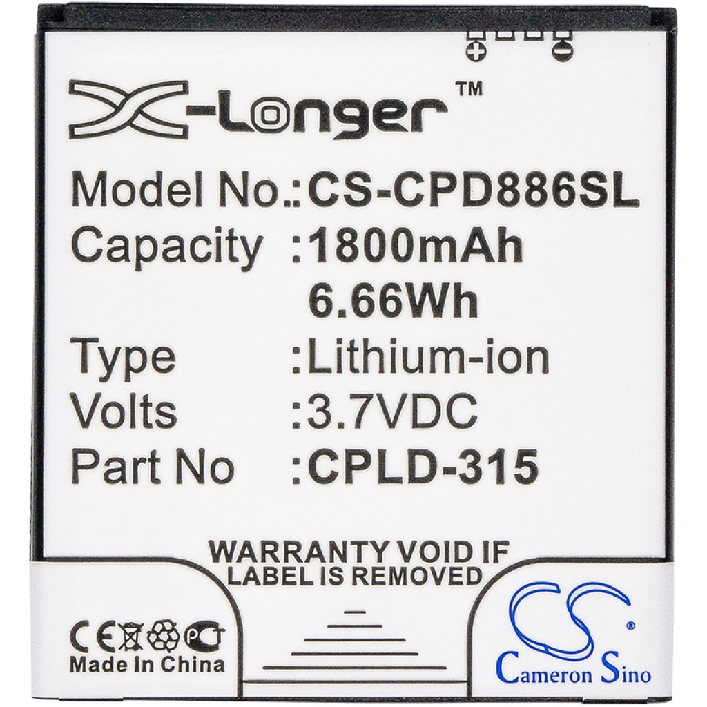 Battery Replaces CPLD-315