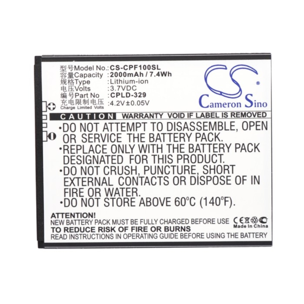 Batterie Sostituisce CPLD-329