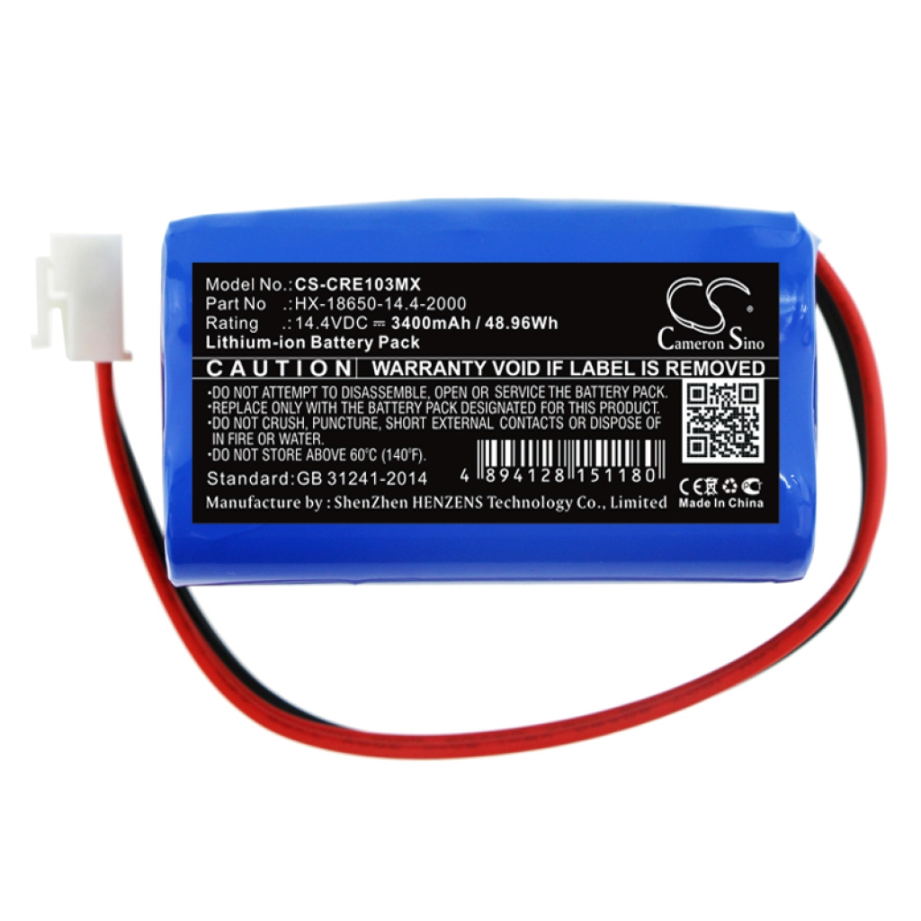 Battery Replaces HX-18650-14.4-2000