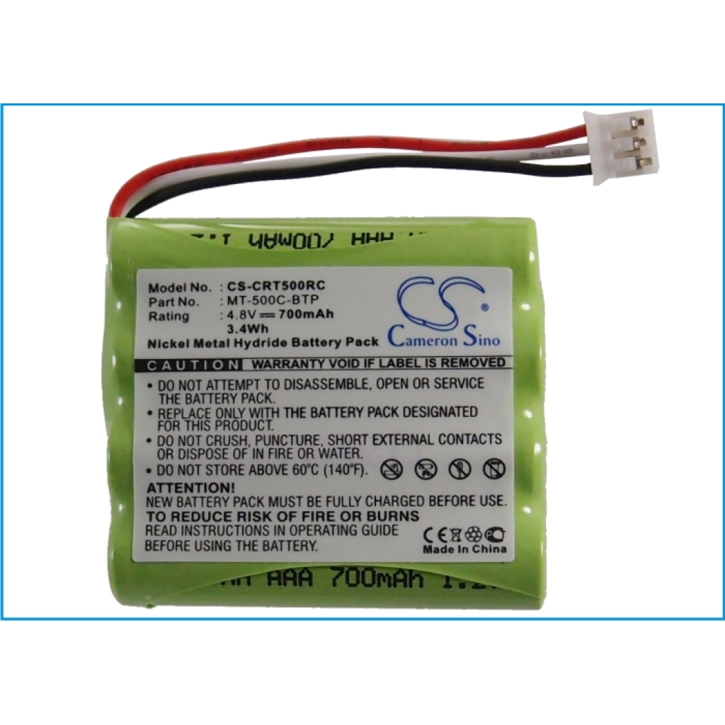 Batteria del telecomando Crestron TSU6010 (CS-CRT500RC)