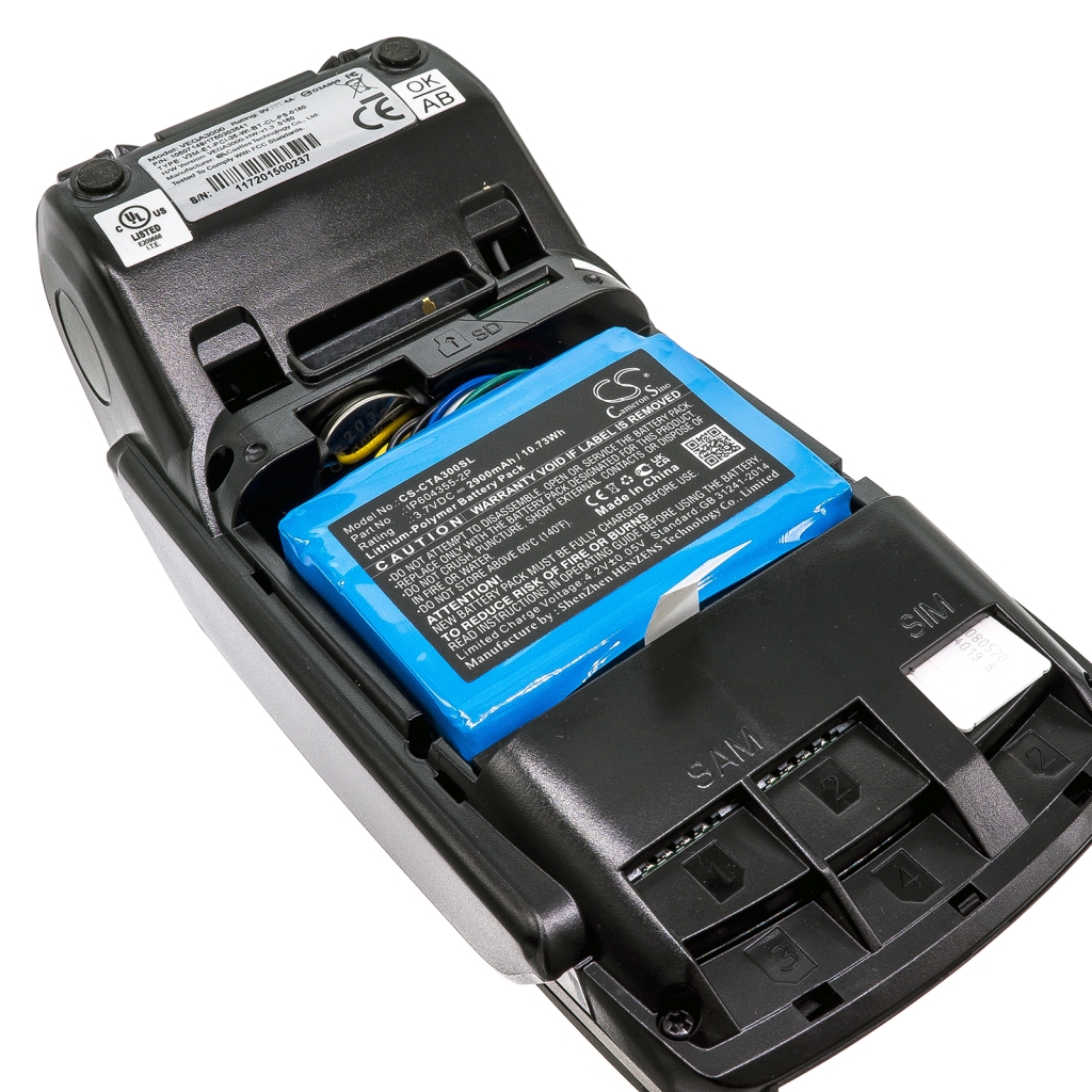 Terminale di pagamento Batteria Dejavoo Z9 Blue (CS-CTA300SL)