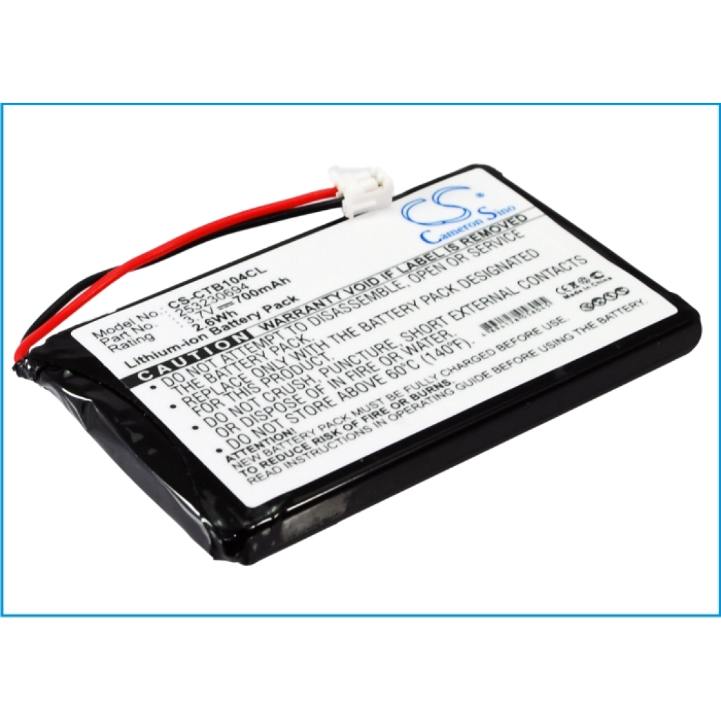 Sostituzione della batteria compatibile per Telstra 253230694,CTB104,LP043048AH