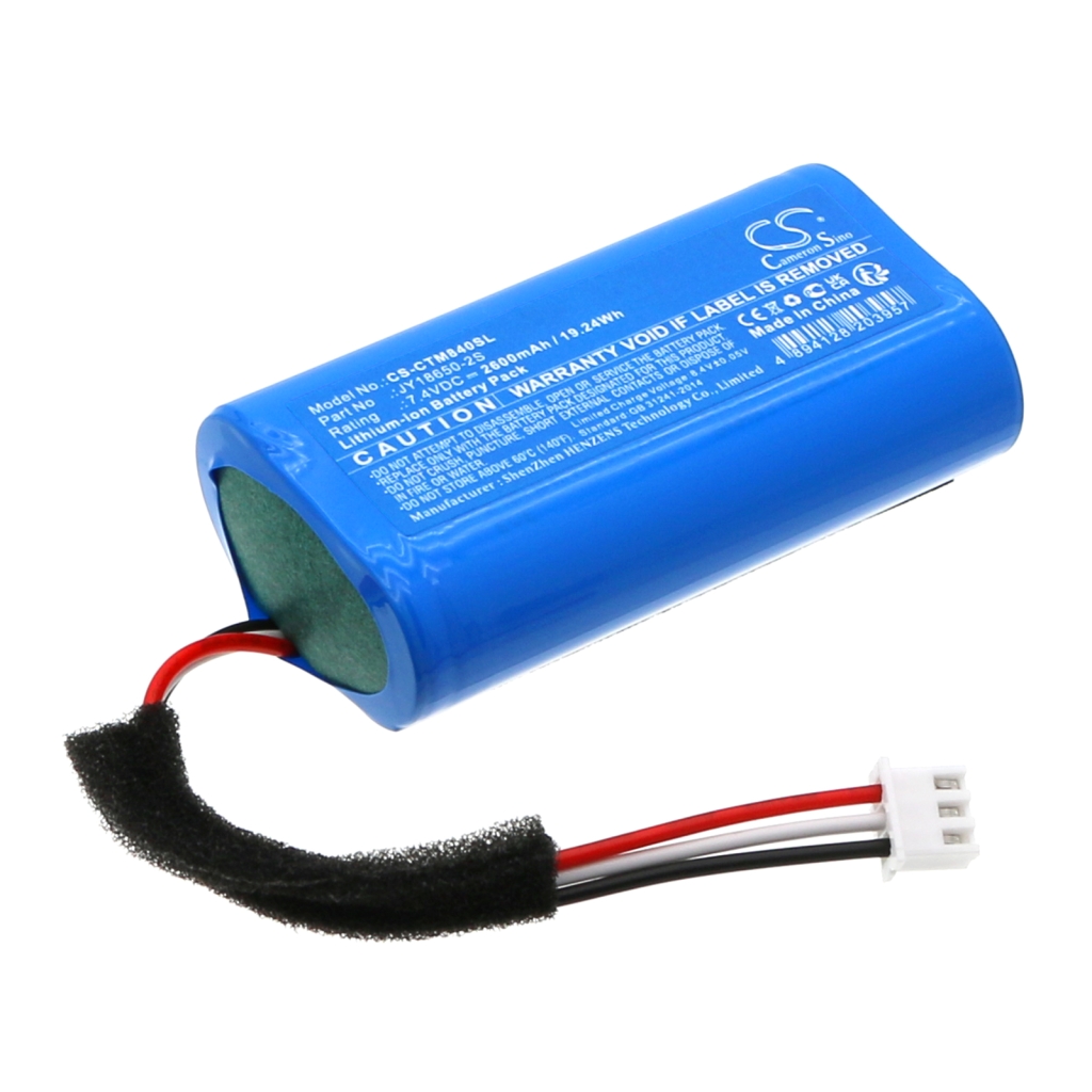 Sostituzione della batteria compatibile per CREATIVE JY18650-2S