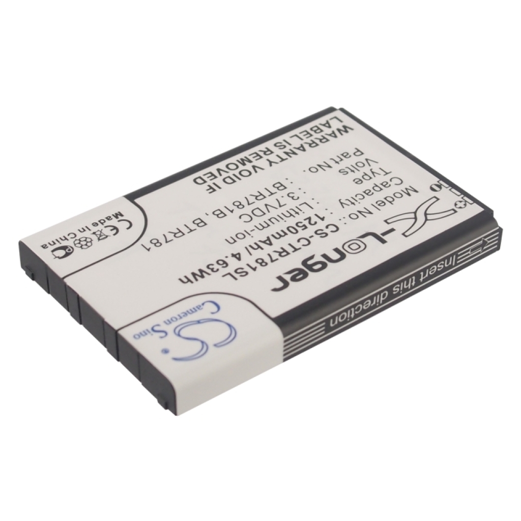 Sostituzione della batteria compatibile per CASIO BTR781,BTR781B