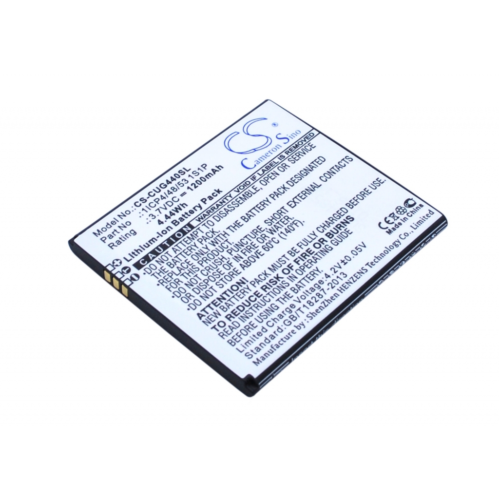 Batteria del telefono cellulare Cube1 G44S (CS-CUG440SL)