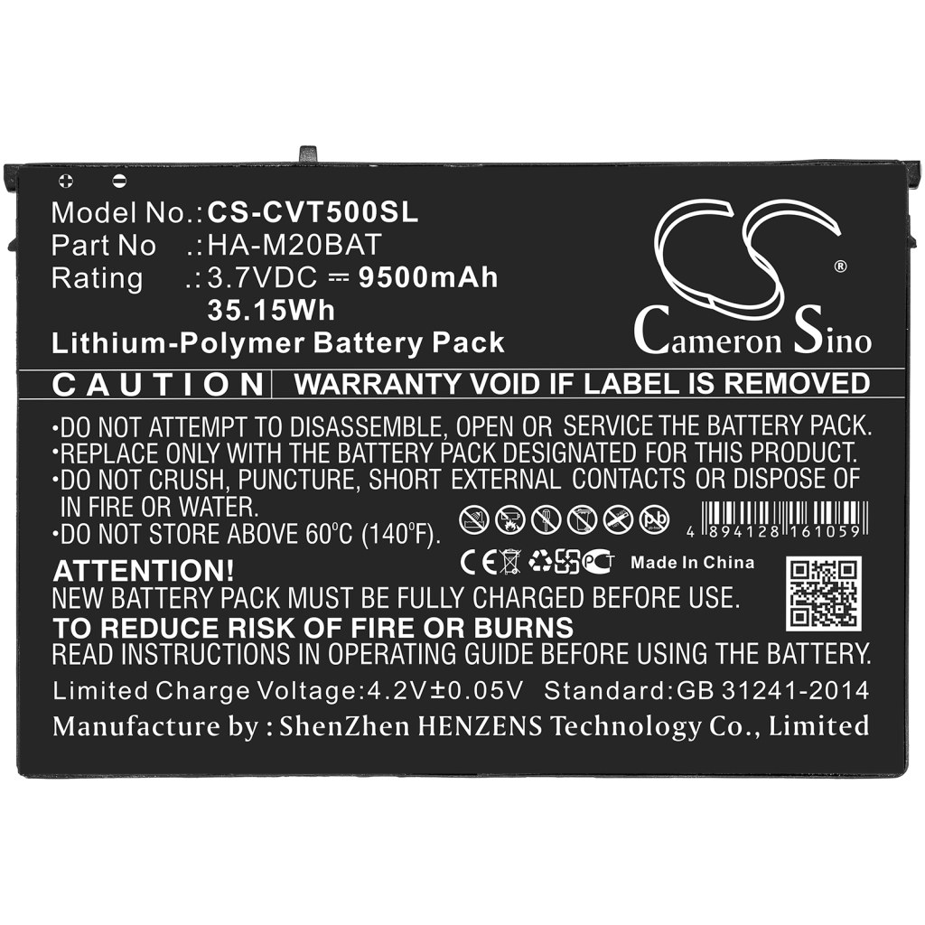 Batterie Sostituisce HA-M20BAT