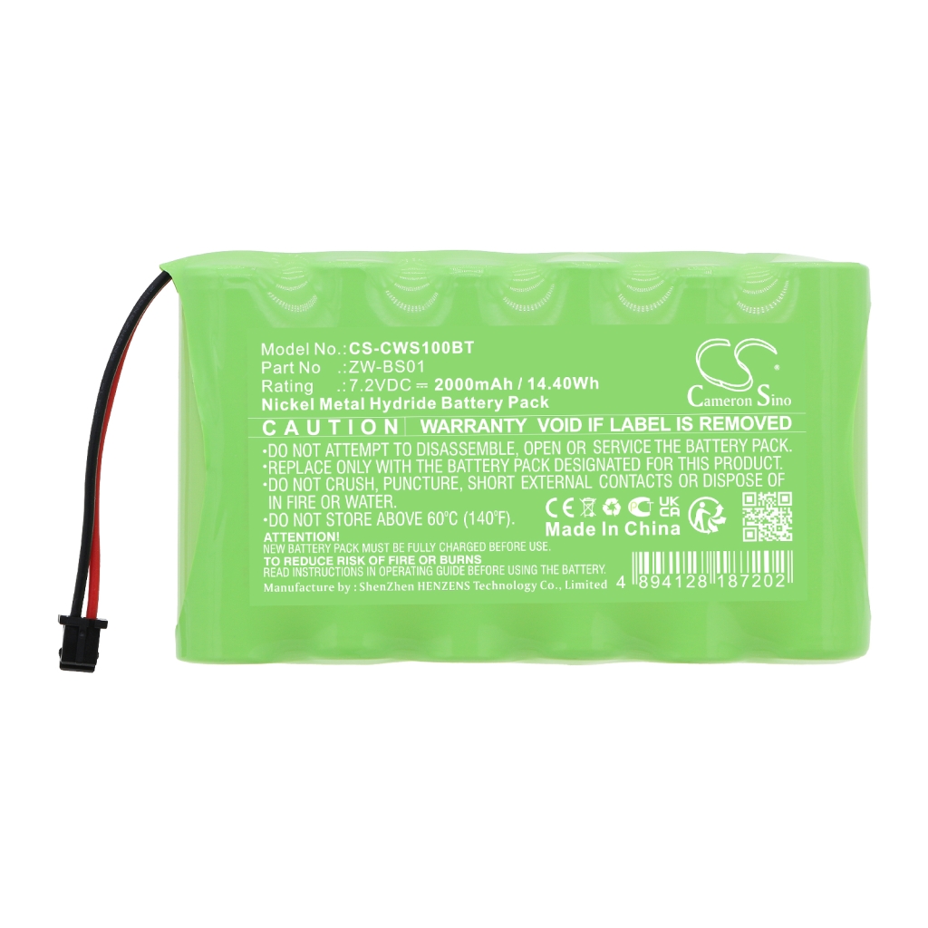 Batteria per telecamera di sicurezza domestica Caddx CS-CWS100BT