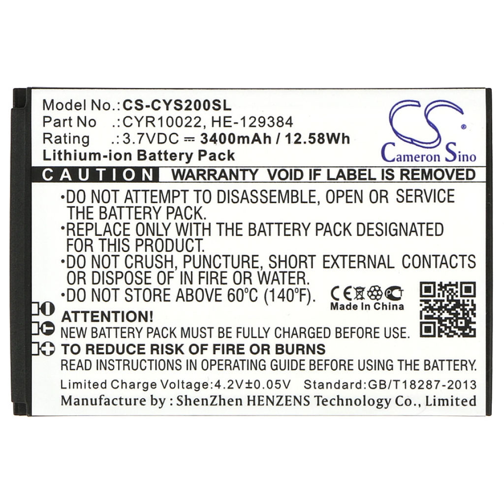 Batterie Sostituisce HE-129384