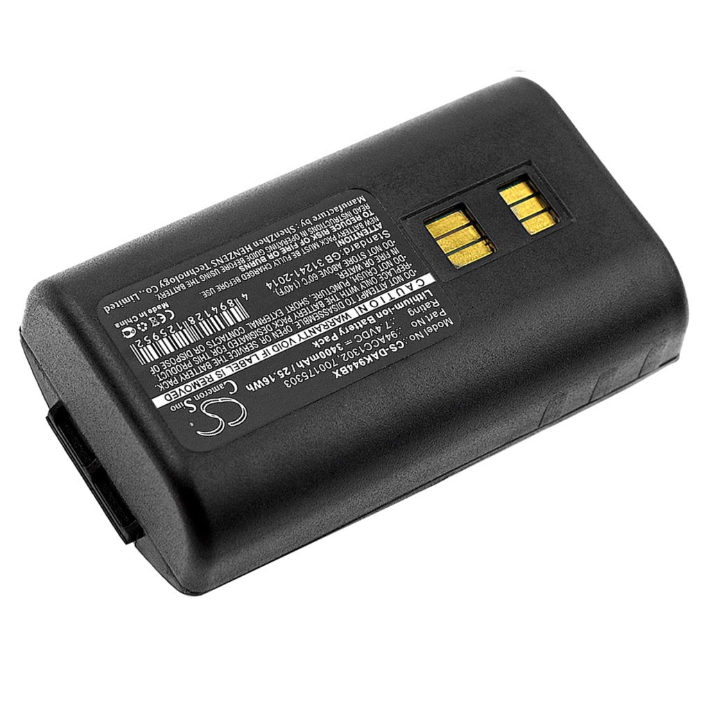 Codice a barre, batteria dello scanner Datalogic CS-DAK944BX