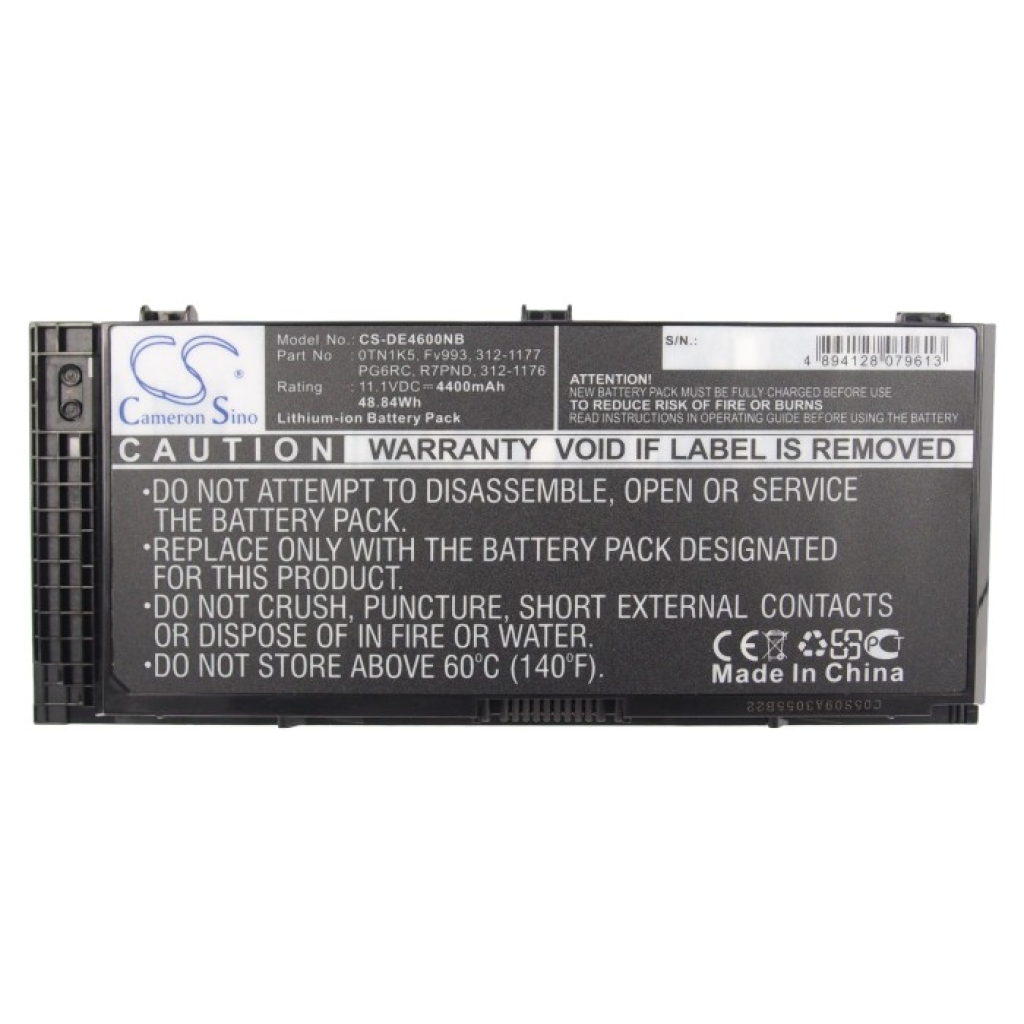 Battery Replaces 312-1177