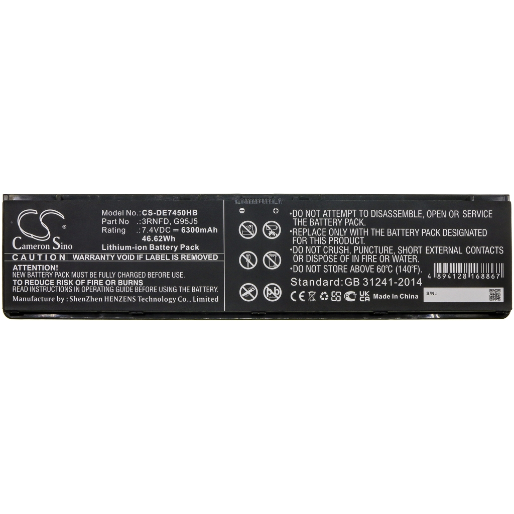 Notebook battery DELL Latitude E7450