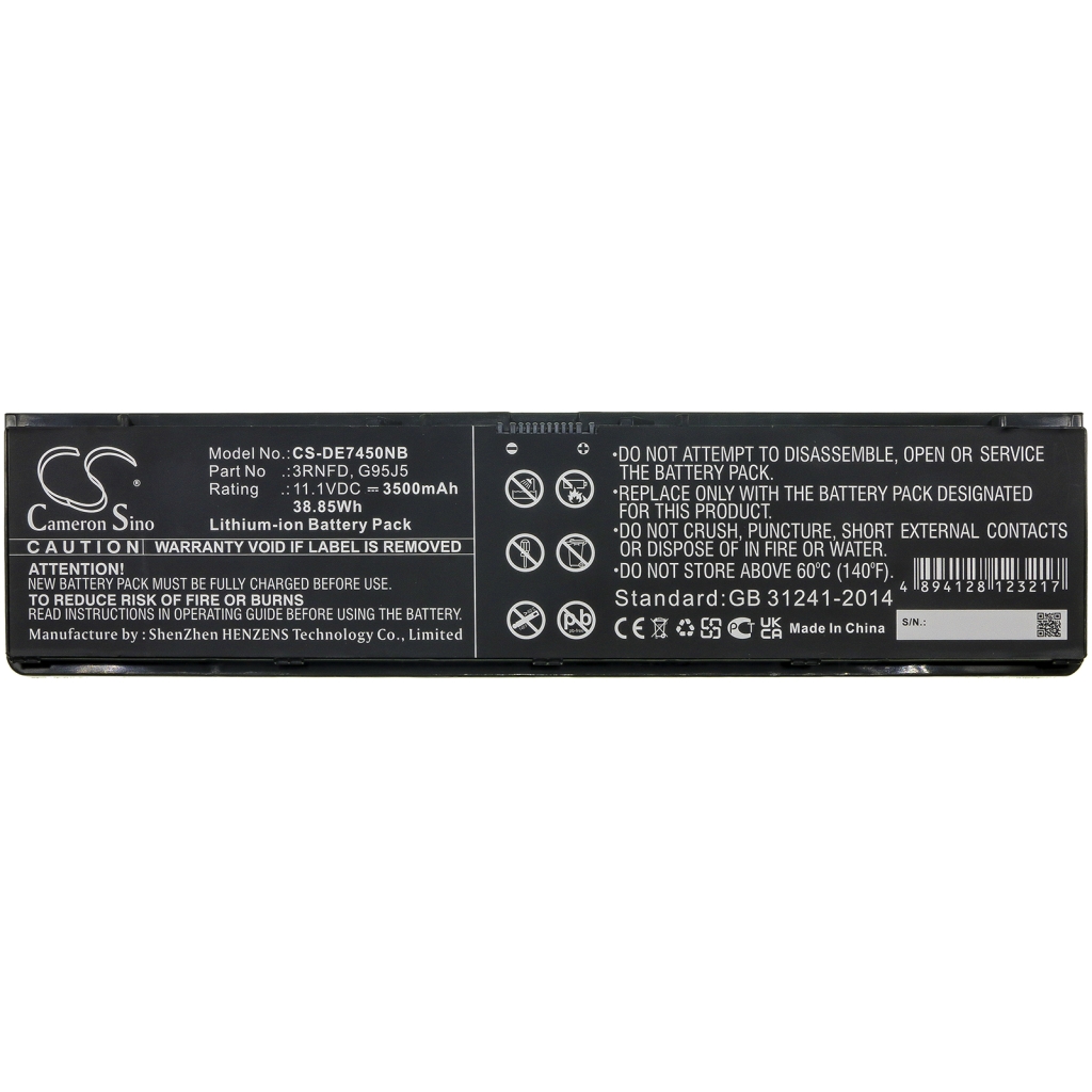 Notebook battery DELL Latitude E7440 Touch