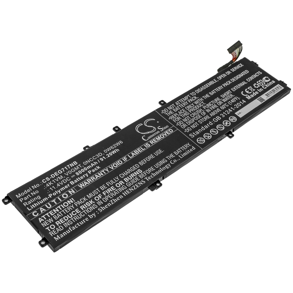 Notebook battery DELL CS-DEG717NB