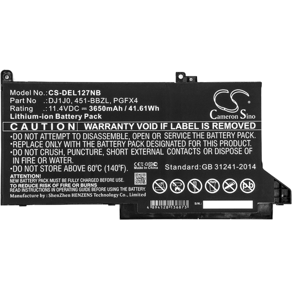 Batteria notebook DELL Latitude 12 7000