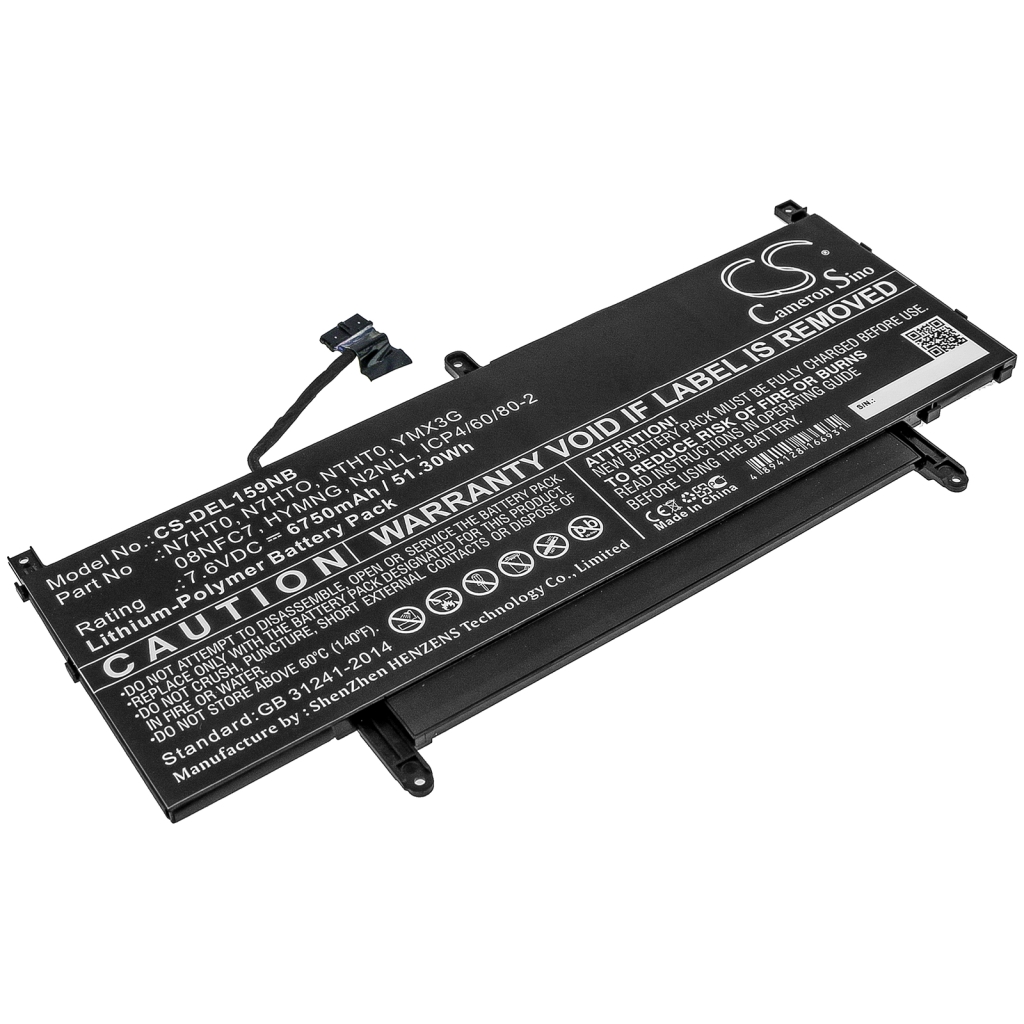 Battery Replaces 08NFC7