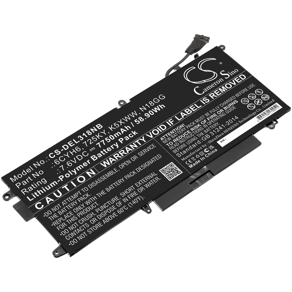 Notebook battery DELL N003L7390-C-D1606FTCN