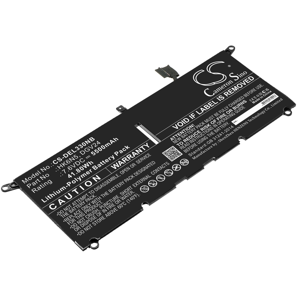 Sostituzione della batteria compatibile per DELL DGV24,HK6N5